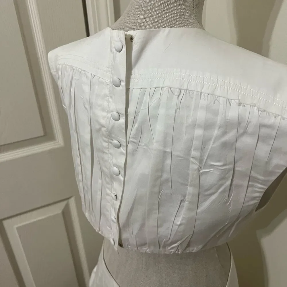Aje Le Mempris Cut Out Ring Flip Mini Dress Size AU 12 US 8 Like New Condition